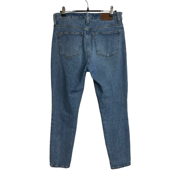 MADEWELL 9" High-Rise Skinny Jeans in Pearson Wash SIZE:28 Medium wash Boho - Picture 4 of 8